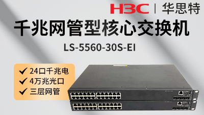 華三 LS-5560-30S-EI 核心交換機(jī)