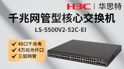 H3C交換機 LS-5500V2-52C-EI