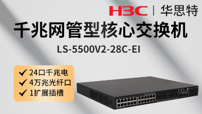 H3C LS-5500V2-28C-EI 企業級交換機