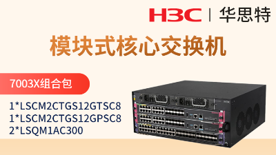 華三交換機 S7003X組合包