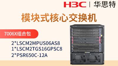 H3C S7006X套包 核心交換機
