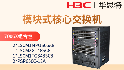 H3C S7006X套包 核心交換機