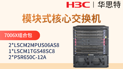 H3C S7006X套包 核心交換機